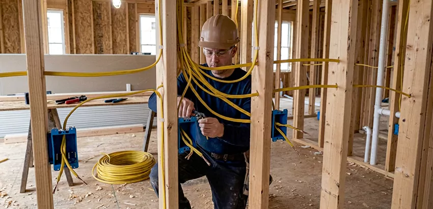 New Construction Wiring In Roswell