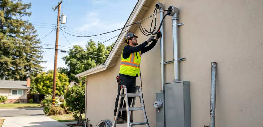 Electrical Service Entrance and Mast Upgrade in Roswell