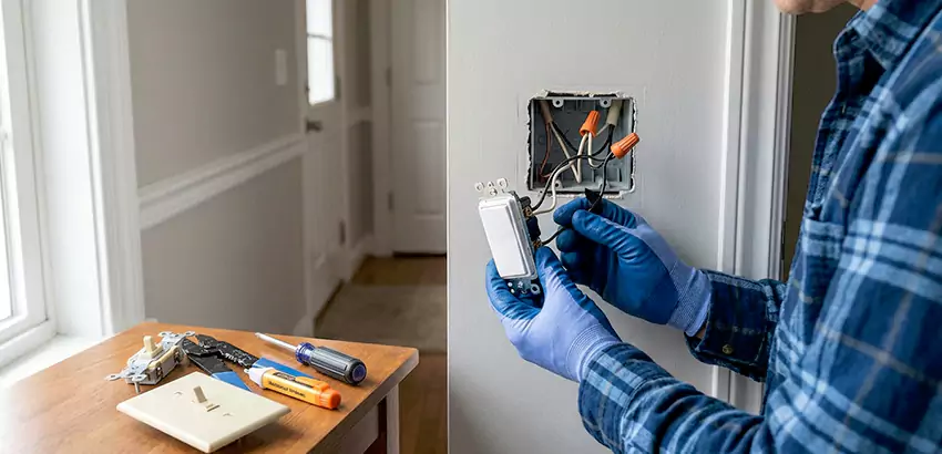 Motion Sensor Light Switch Replacement in Roswell