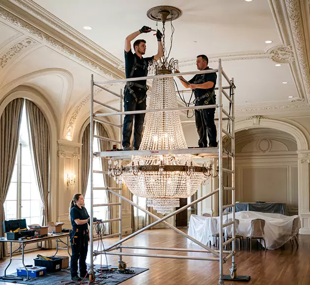 Professional Chandelier Installation: Your Local Fixture Team in Roswell, GA