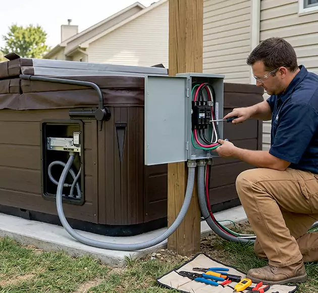 Professional Hot Tub Electrical Installation: Your Local Spa Wiring Team in Roswell, GA
