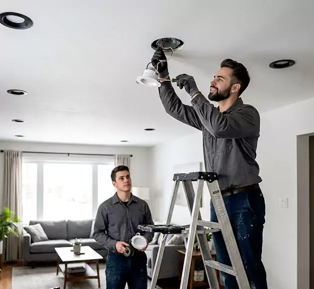 Professional Recessed Lighting Installation: Your Local Lighting Team in Roswell, GA